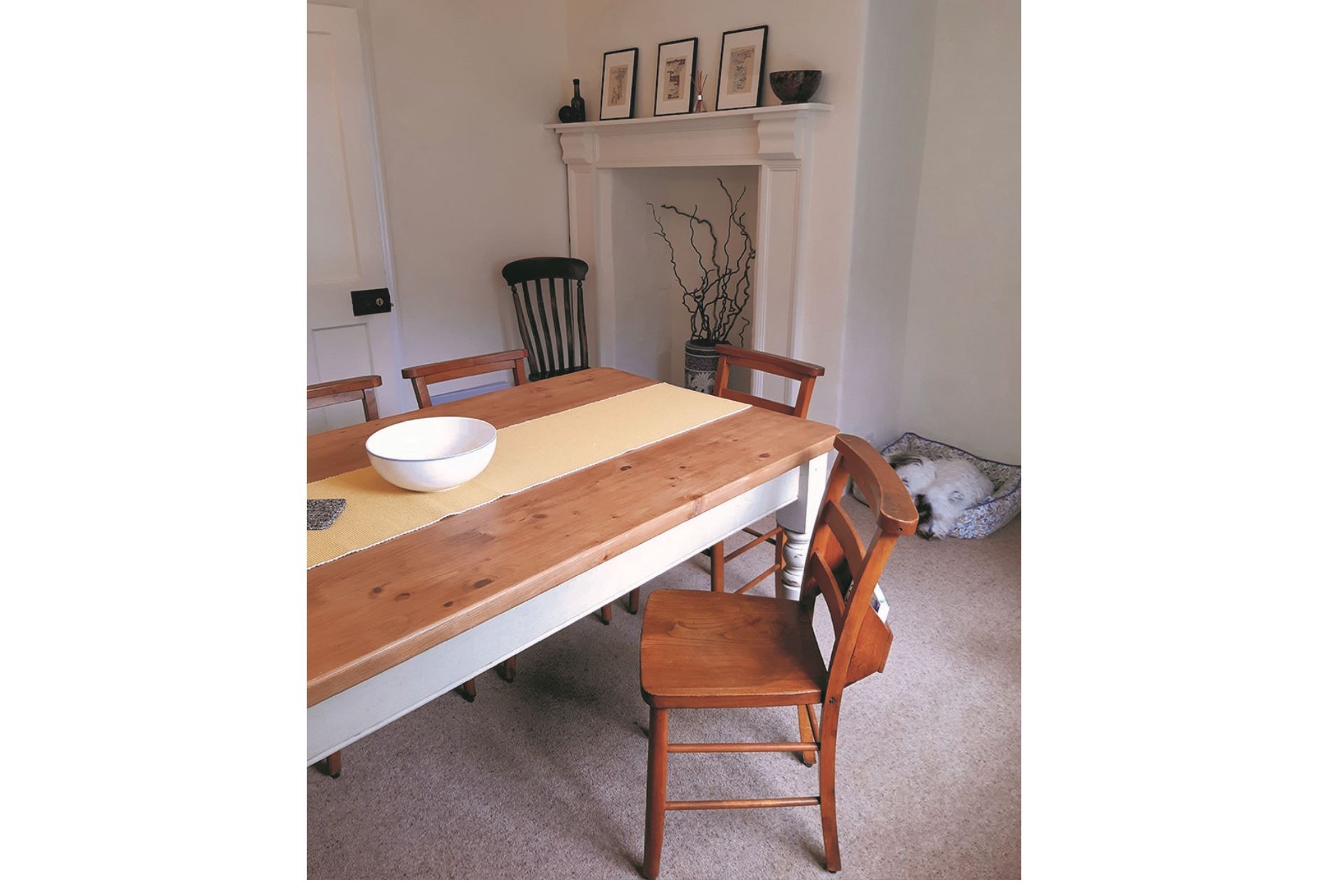 Antique Church Chairs Ideal For Kitchen Seating