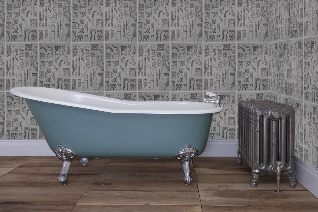 At UKAA we supply new Victorian style cast iron baths with a vitreous enamel interior. These baths can be spray painted in the colour of your choice